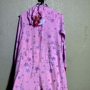 Girls onesie unicorn pj size 14/16